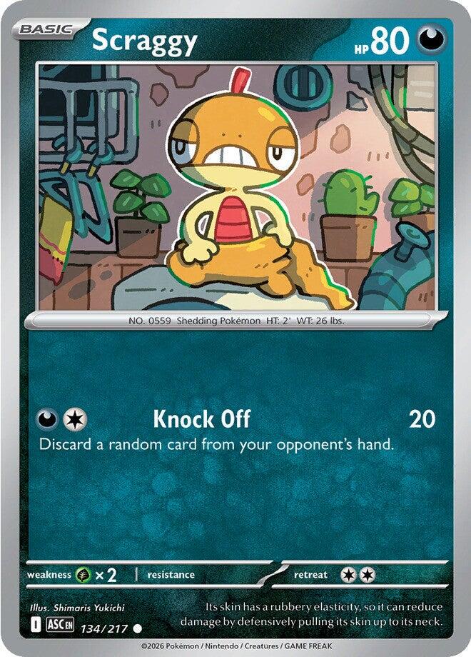 Ascended Heroes Scraggy [Ball] Pokémon card